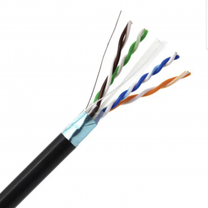 Cat5a Cat6a Ethernet Bulk Cable 23AWG Solid Pure Bare Copper Wire